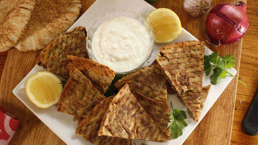 Lamb Arayes recipe - Pita Bread Filled With Meat