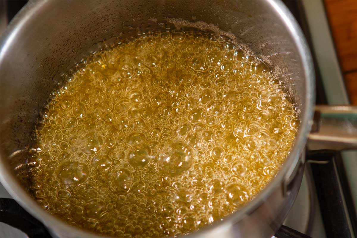 Perfect caramel colour is the secret