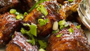 BBQ chicken with glaze recipe
