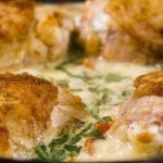 Chicken Milano with sundried tomato and creamy sauce recipe