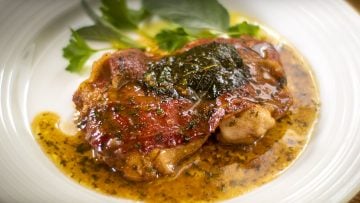 Juicy Chicken Saltimbocca