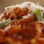 ricotta gnocchi with tomato