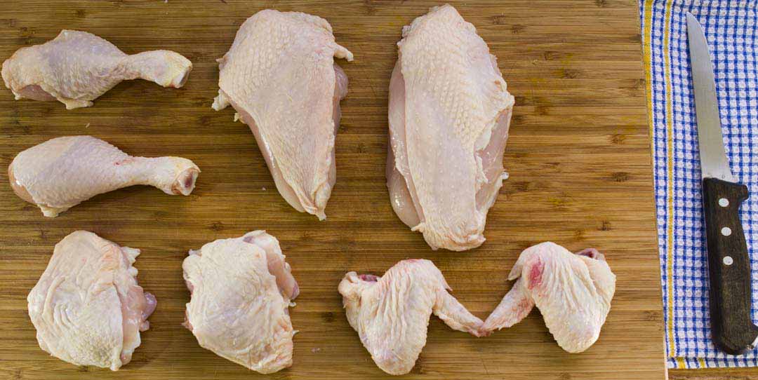 how to break down a chicken and save money