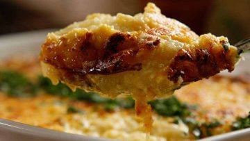 Cheesy creamy mashed potato