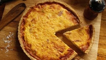 The famous authentic quiche Lorraine recipe