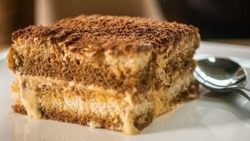 Tiramisu no bake Italian dessert