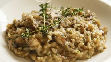 Perfect mushroom risotto recipe
