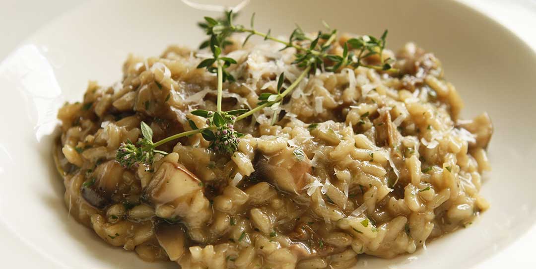 Perfect mushroom risotto recipe