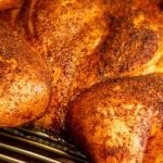 Moroccan style BBQ chicken