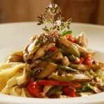 Chicken a la king Italian style