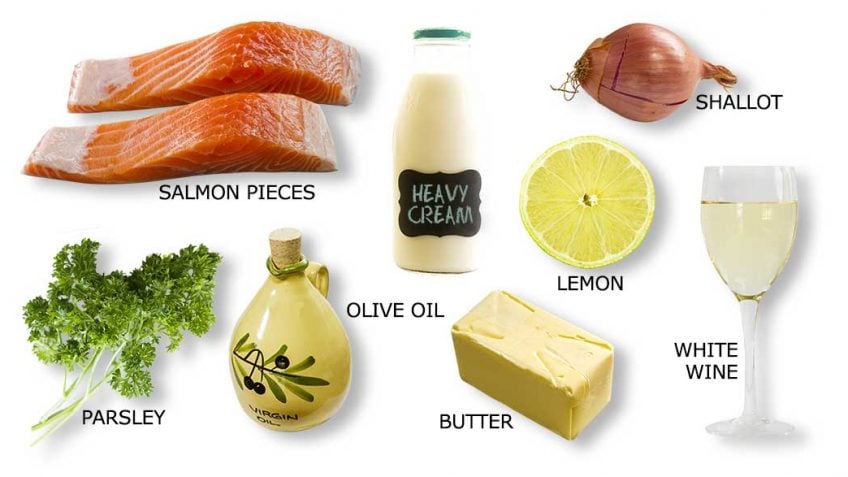 Salmon Lemon Butter and Cream Sauce