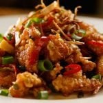 Spicy Fried Garlic Chicken