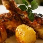 Greek Chicken with Lemon, Garlic and Potatoes