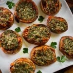Sweet Potato Parmesan Bakes