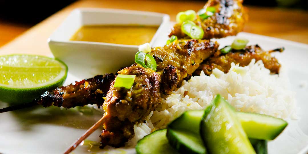 Indonesian Style Chicken Satay recipe