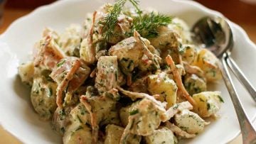 No Mayo Summer Potato Salad