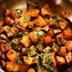 Spicy Garlic Potatoes The Lebanese Batata Harra