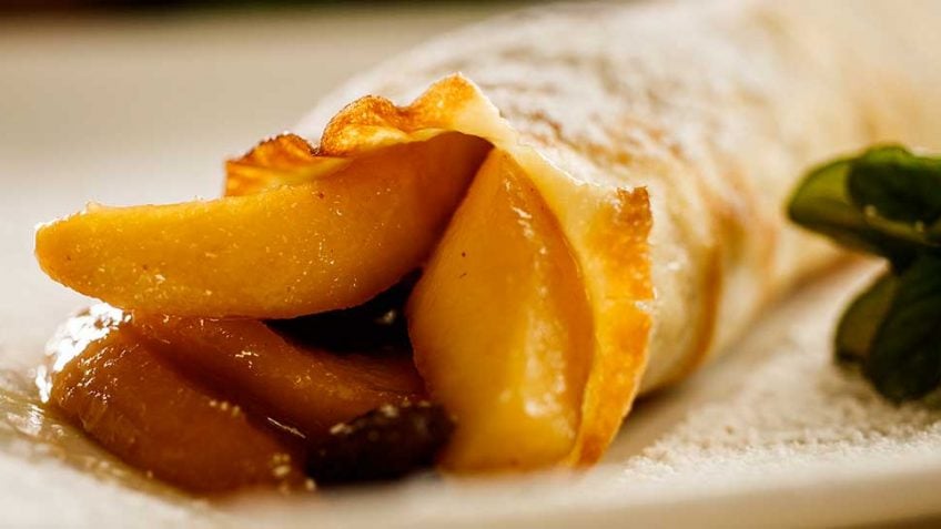 Apple crepe Normande recipe
