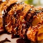 Chocolate and Banana Fried Spring Roll Simply Made in Heaven