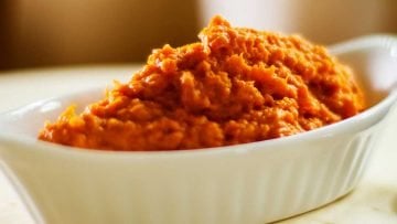 Sweet potato puree
