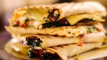 Easy Quesadilla Greek Style Recipe