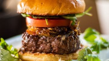 The Ultimate Beef Cheese Burger