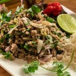Chicken or Pork chicken Thai larb salad