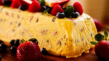 homemade semifreddo