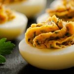 Deviled eggs Italian Style