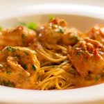 Shrimp pasta