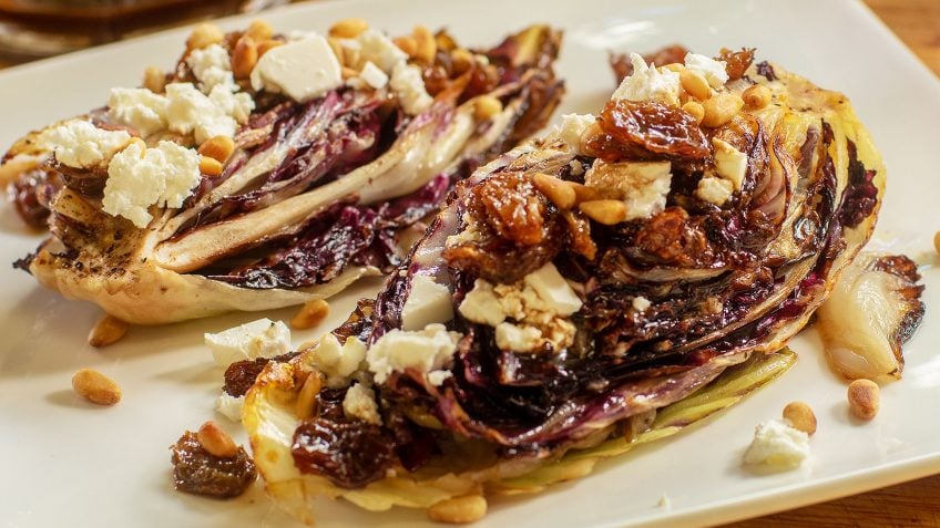 Seared Radicchio