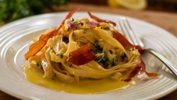 Lemon Fettuccine