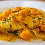 Butternut squash fettuccine