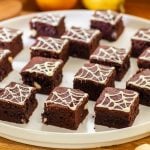 Fudgy Chocolate Brownies for Halloween