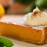 Sweet potato ricotta pie