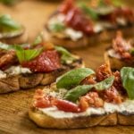 Bruschetta with Semi Dried Tomatoes
