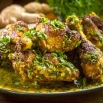 Spicy Saffron chicken