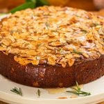 Lemon Ricotta Polenta Cake