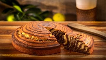 Chocolate Zebra Cake