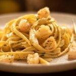 Lemon Pepper Pasta Shrimp