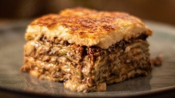 Mushroom Ragu Lasagna