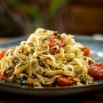 15 Minute Crab Linguine
