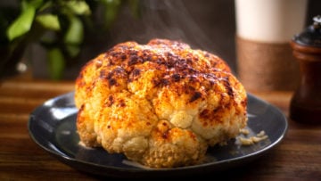 Baked Garlic Cauliflower