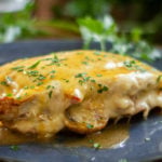 Stuffed Chicken Breast with Mushroom and Ham