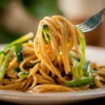 Garlic Butter Asian Style Spaghetti
