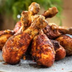 Extra Crispy Roasted Chicken Drumsticks