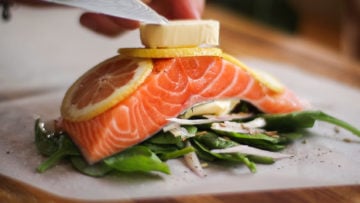 Salmon in Papillote