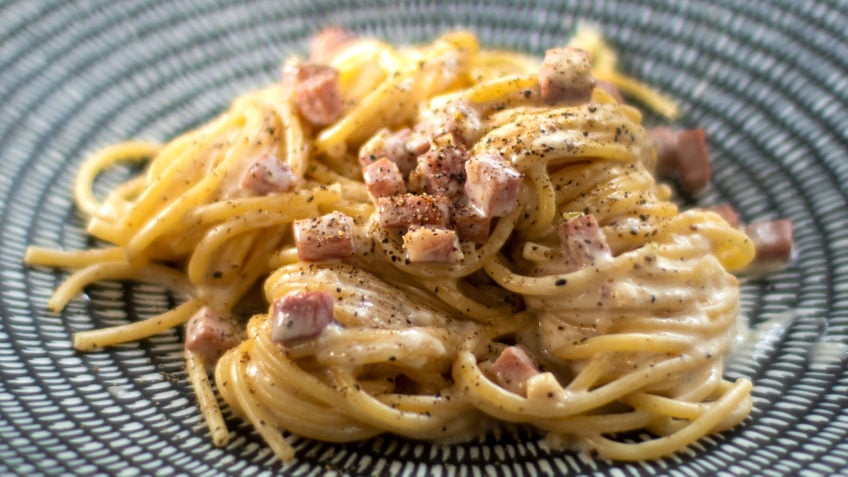 French Spaghetti Carbonara