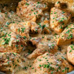 One Pan Chicken Fricassée