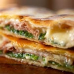 Italian flat bread or Piadina